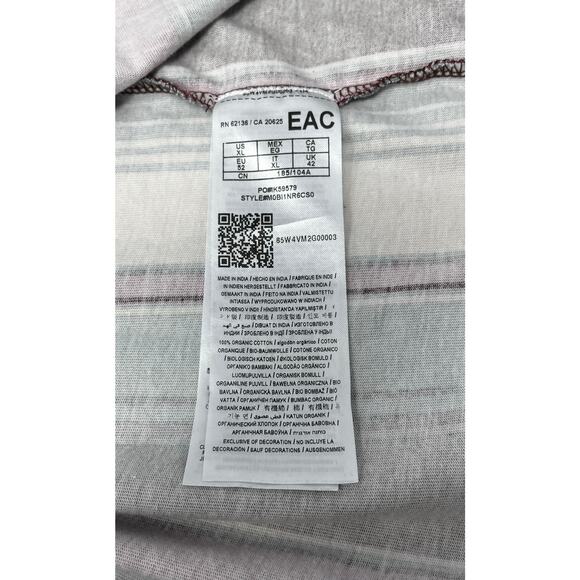 Guess Striped Shirt Size XL Pre-Owned fair condition w/stains and some shrinkage - Picture 9 of 10